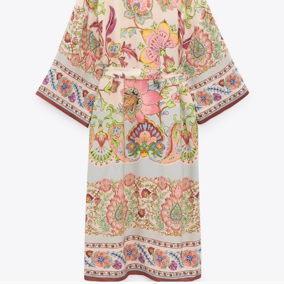 Zara Multicolor Maxi Dress - Picture 16 of 16